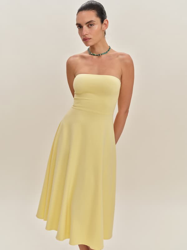 Lora Knit Dress - Pineapple