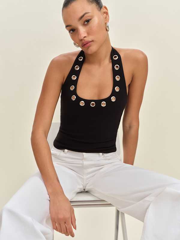 Sonny Knit Top - Black