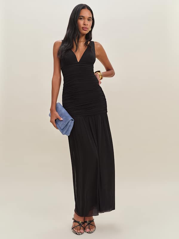 Aura Knit Dress - Black